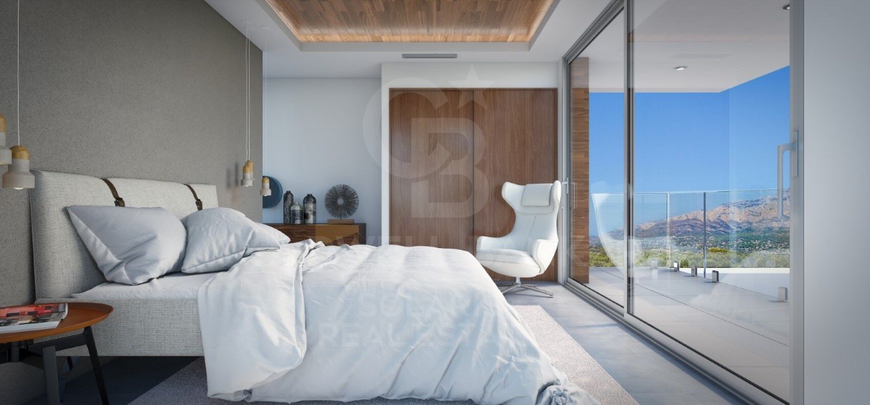 Villa Contemporánea con Amplias Terrazas y Conexión Perfecta entre Interior y Exterior
