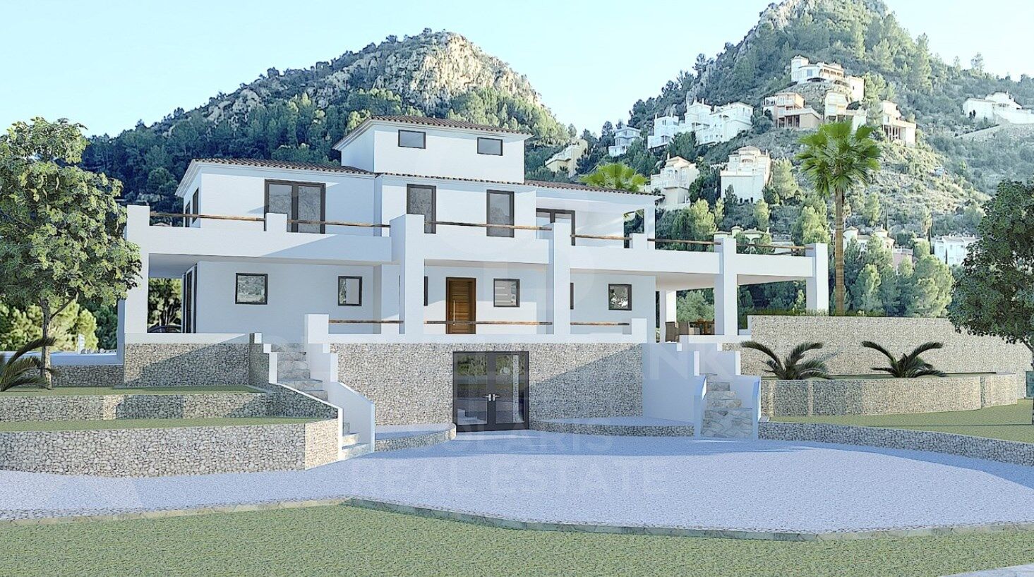Majestätische Mittelmeervilla mit 10.000 m² Grundstück und Panoramablick in Pedreguer