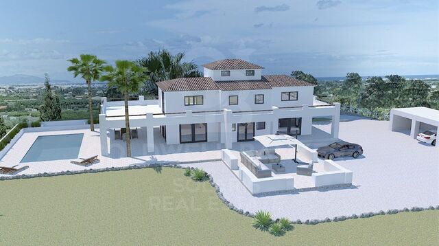 Majestic Mediterranean Villa with 10,000 m² Plot and Panoramic Views in Pedreguer