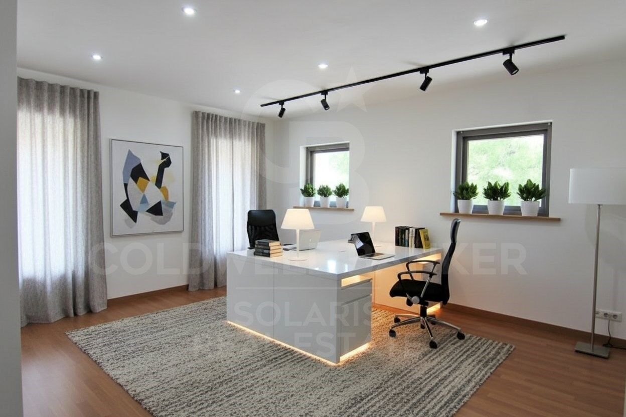 Maison rustique avec grand terrain plat à vendre à Pedreguer