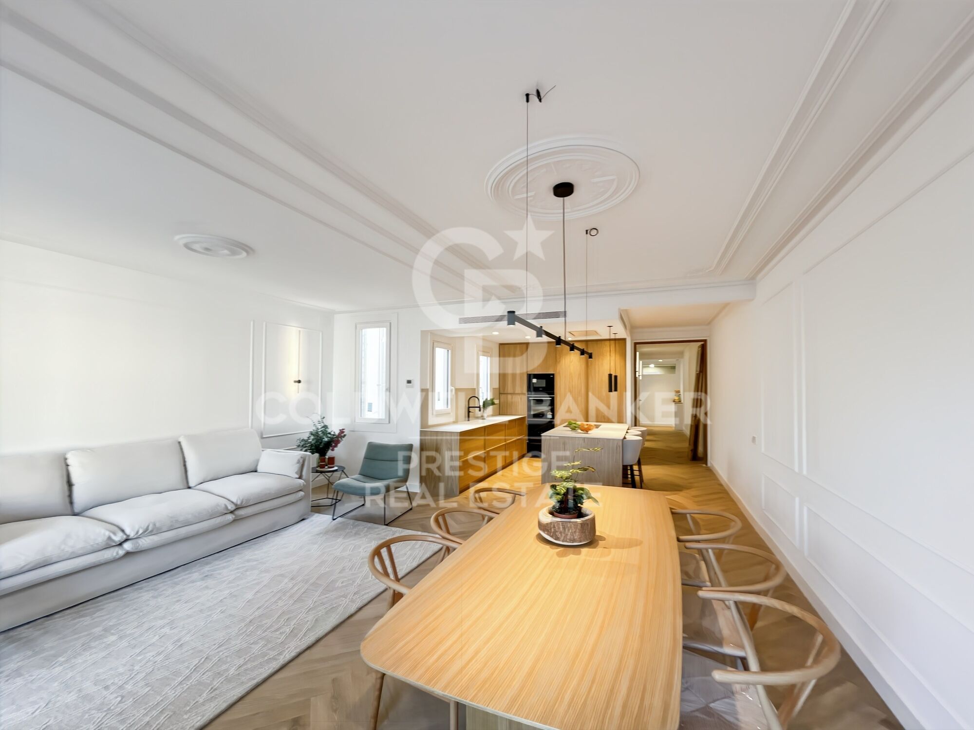 Piso a estrenar con terraza en el Quadrat d'Or , Barcelona