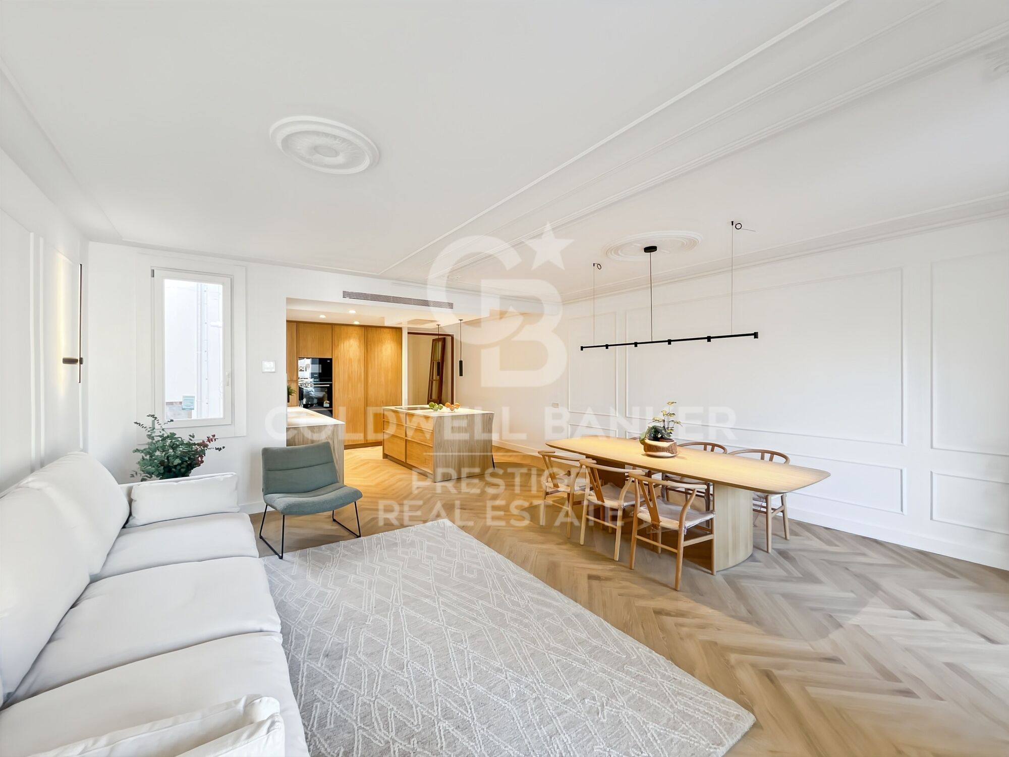 Piso a estrenar con terraza en el Quadrat d'Or , Barcelona