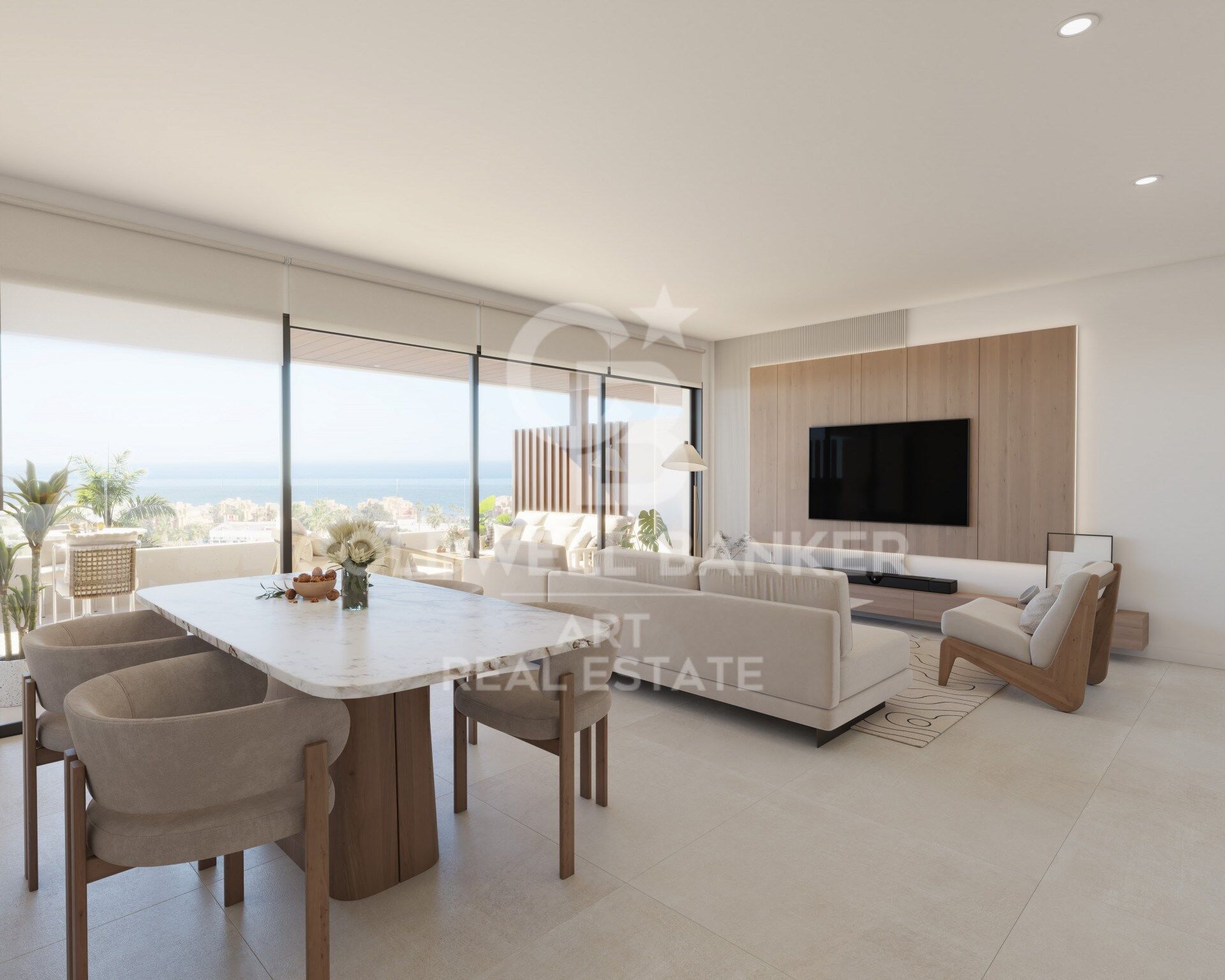 New two-bedroom apartments in Manilva