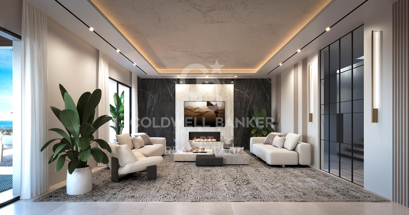 Terrain avec licence et projet pour villa de luxe à La Capellanía, Benalmádena