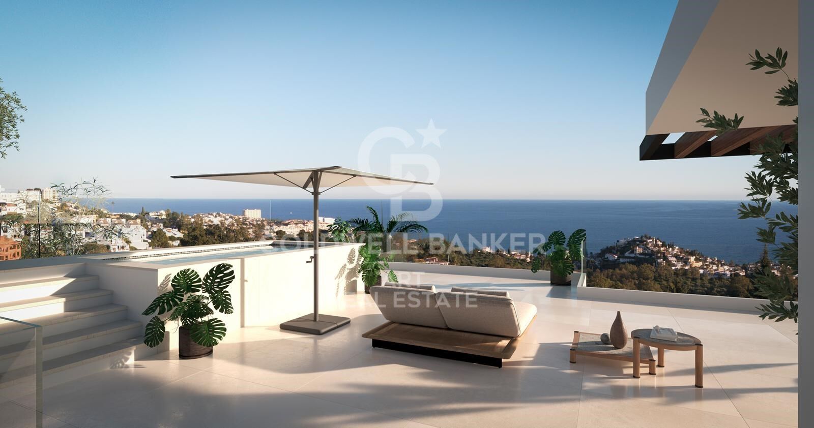 Terrain avec licence et projet pour villa de luxe à La Capellanía, Benalmádena