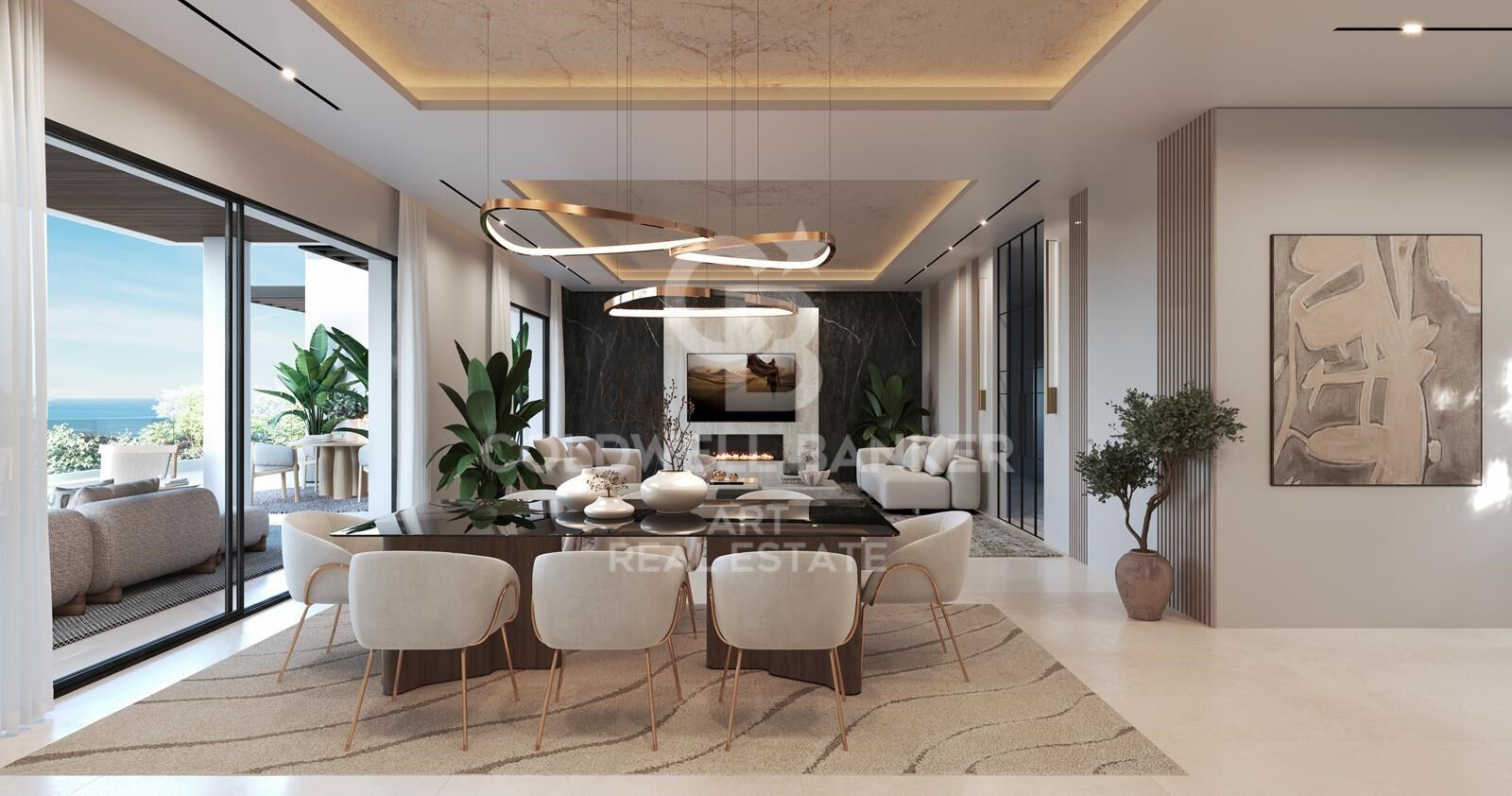 Terrain avec licence et projet pour villa de luxe à La Capellanía, Benalmádena