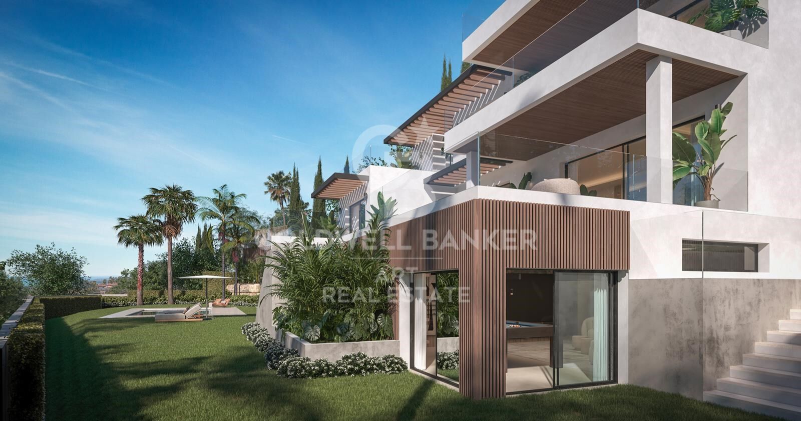 Terrain avec licence et projet pour villa de luxe à La Capellanía, Benalmádena