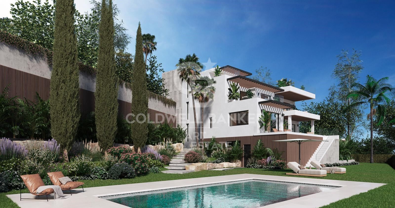 Grundstück mit Lizenz und Projekt für eine Luxusvilla in La Capellanía, Benalmádena