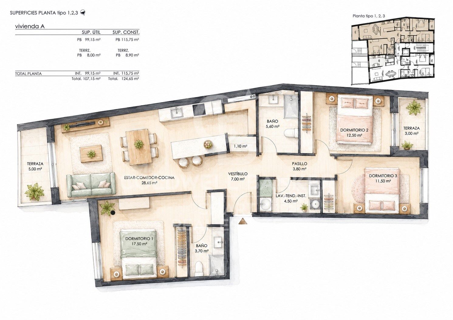 Wohnung Culleredo