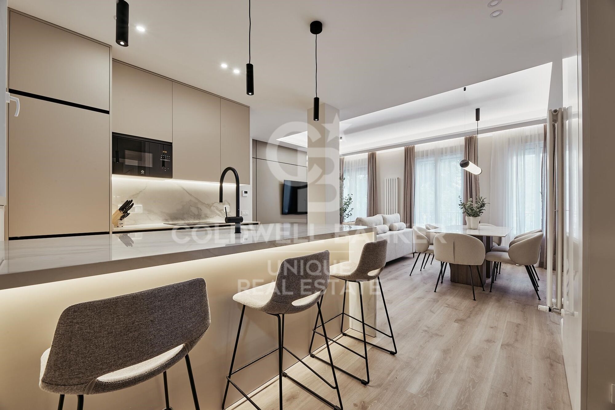 Appartement extérieur rénové à Lista, Madrid