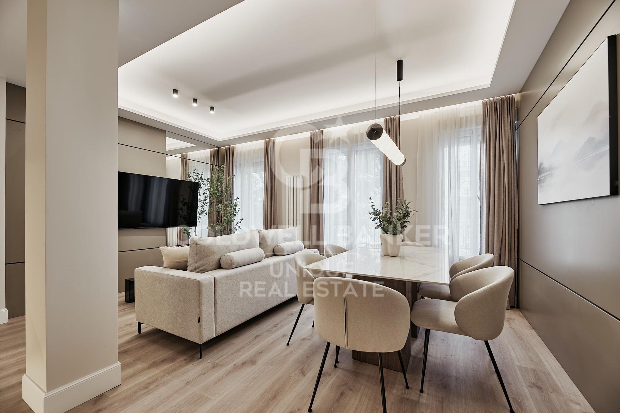 Renovated exterior flat in Lista, Madrid