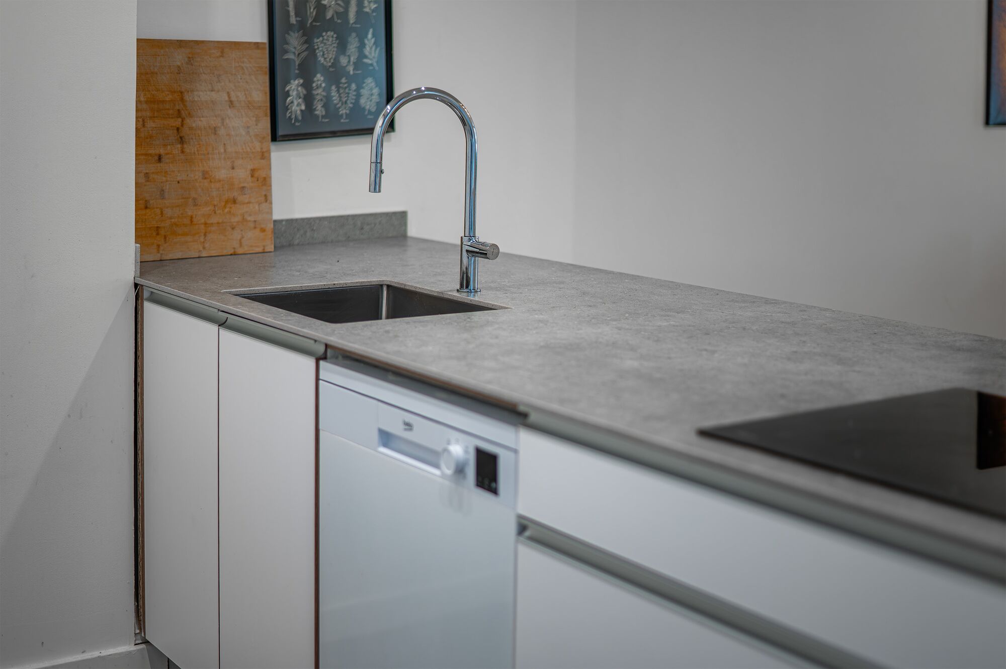 Spacious renovated apartment in historic building