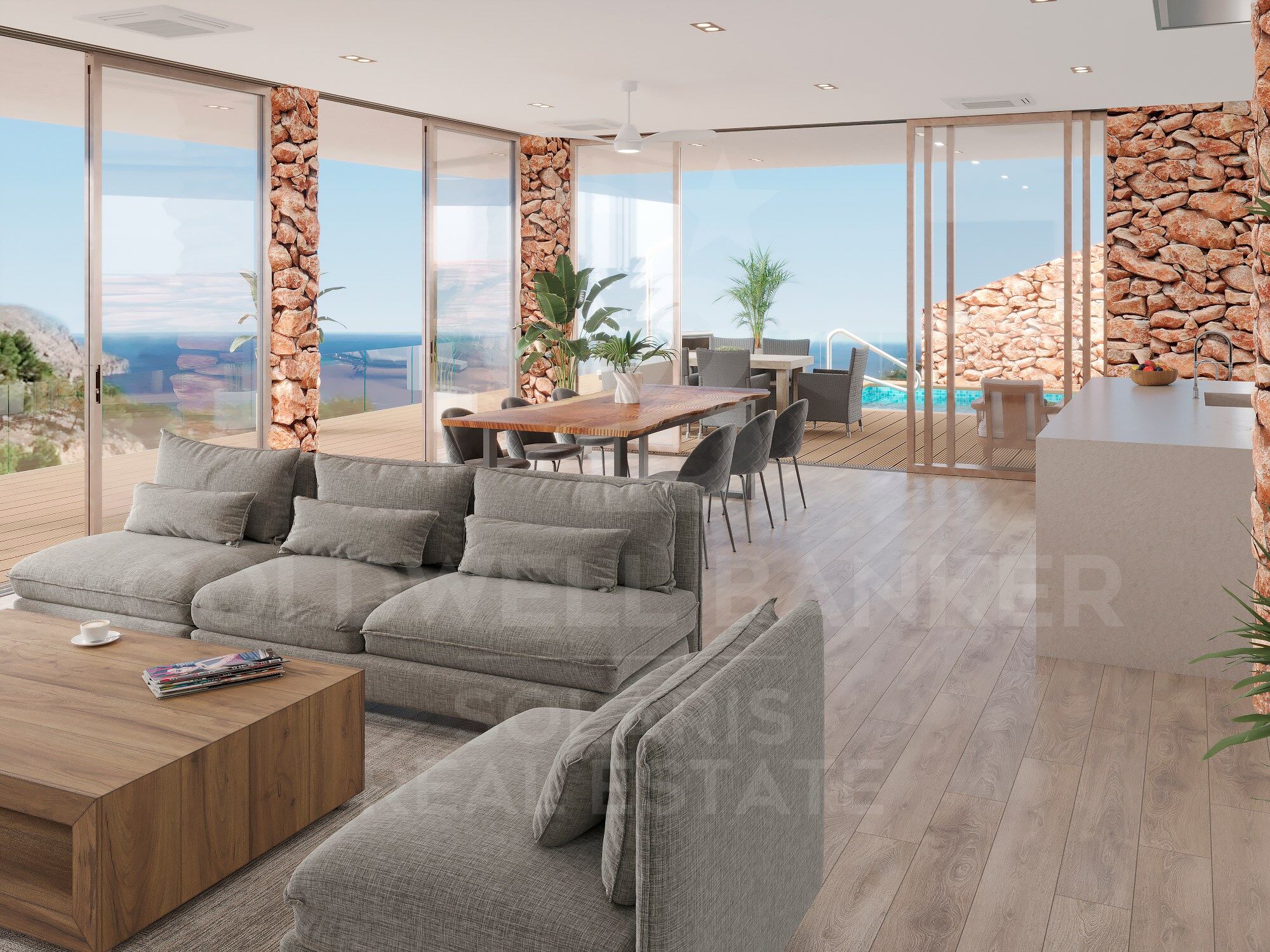 Villa 4 Schlafzimmer, 2 Stockwerke Verkauf Altea