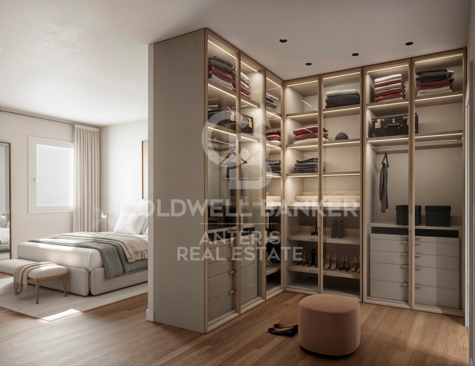 Luminous renovated apartment with luxury finishes