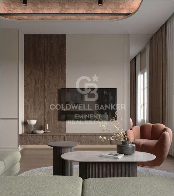 Exclusive renovated apartment with views of the Sagrada Familia in a restored historic building