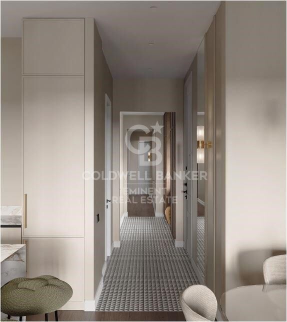 Exclusive renovated apartment with views of the Sagrada Familia in a restored historic building