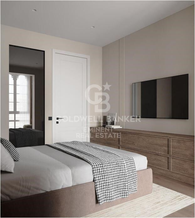 Exclusive renovated apartment with views of the Sagrada Familia in a restored historic building