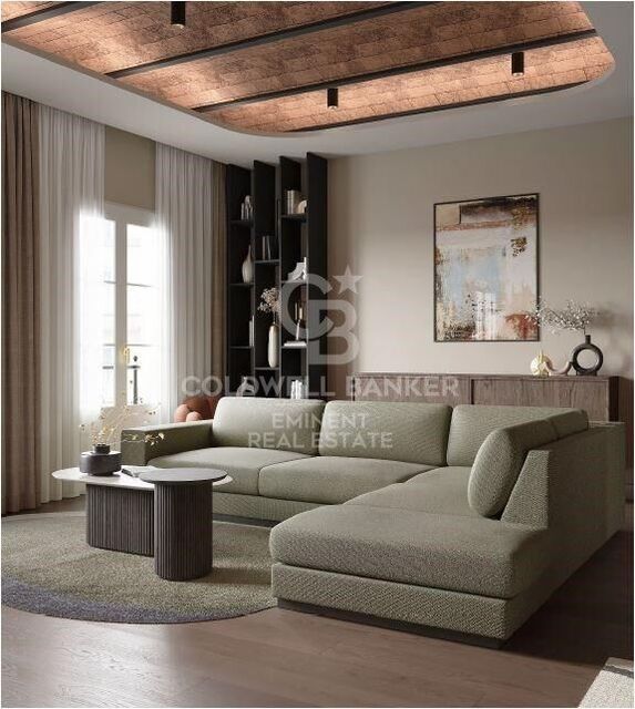 Exklusive renovierte Wohnung mit Blick auf die Sagrada Família in einem restaurierten historischen Gebäude