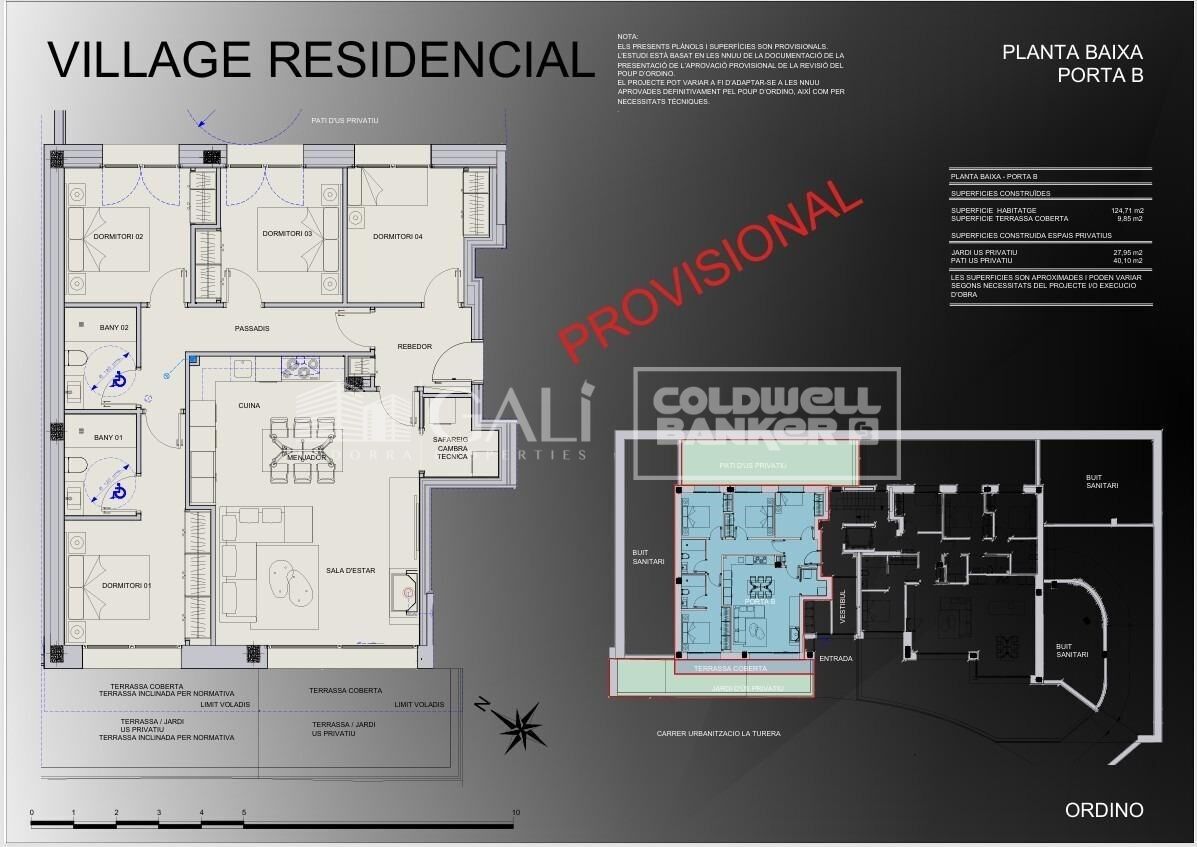 Planta baja - piso 4 habitaciones Venta Ordino