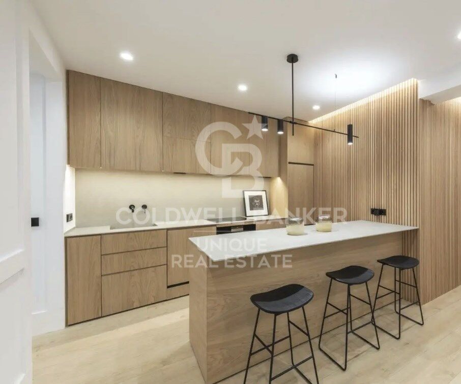 Renovierte Außenwohnung in Justicia, Madrid