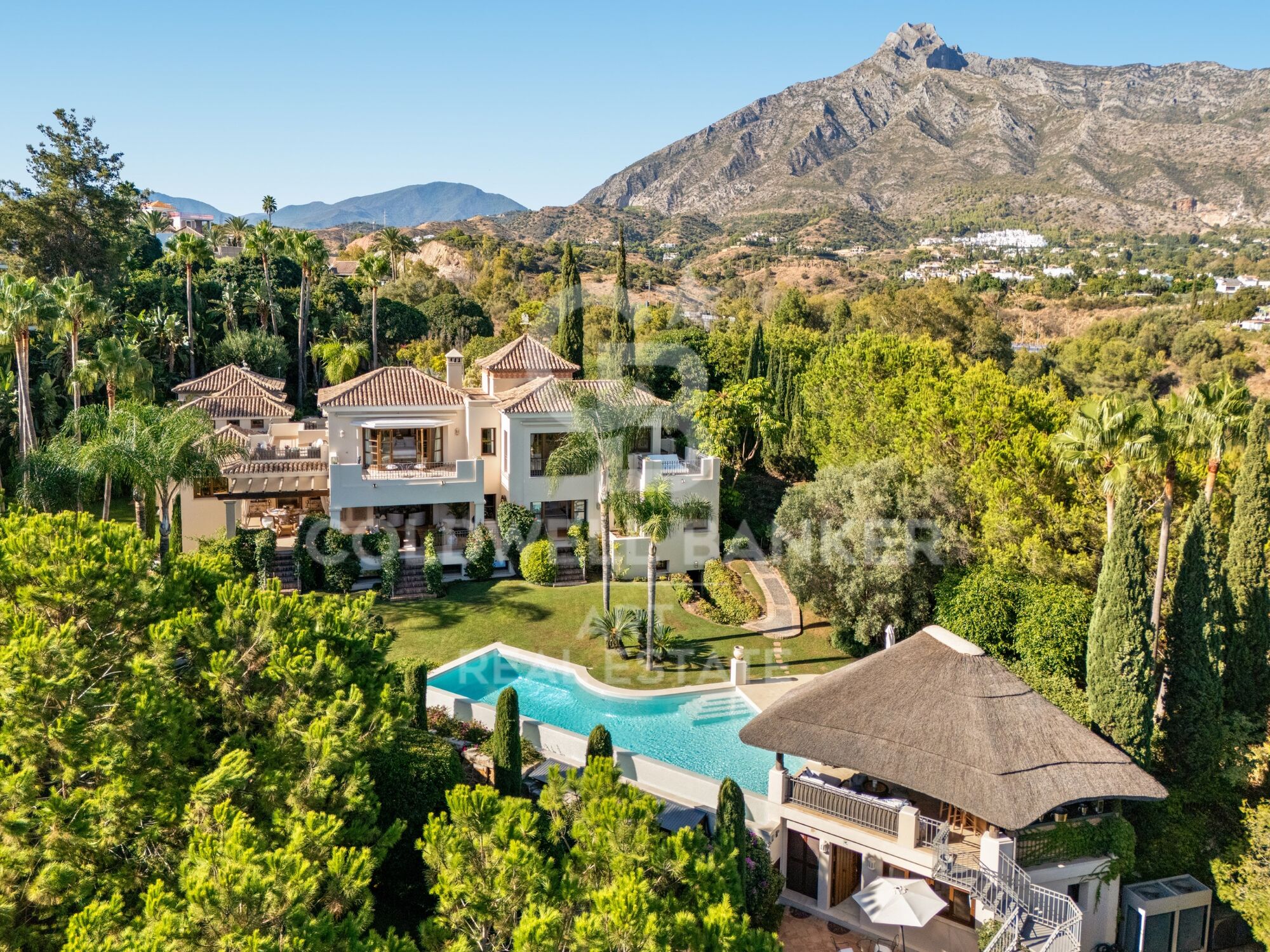 Außergewöhnliche Villa im andalusischen Stil in Golden Mile- Marbella