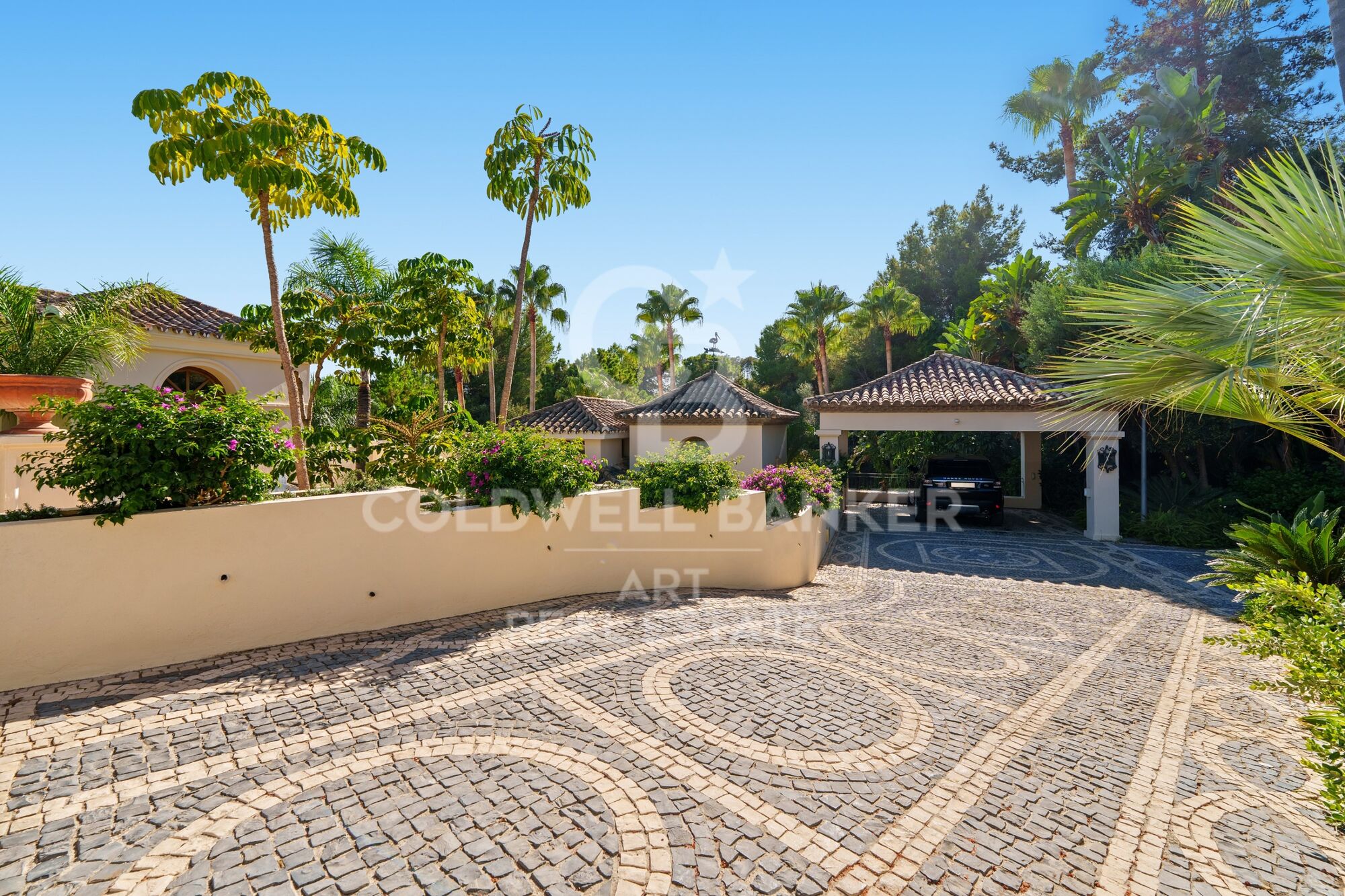 Außergewöhnliche Villa im andalusischen Stil in Golden Mile- Marbella