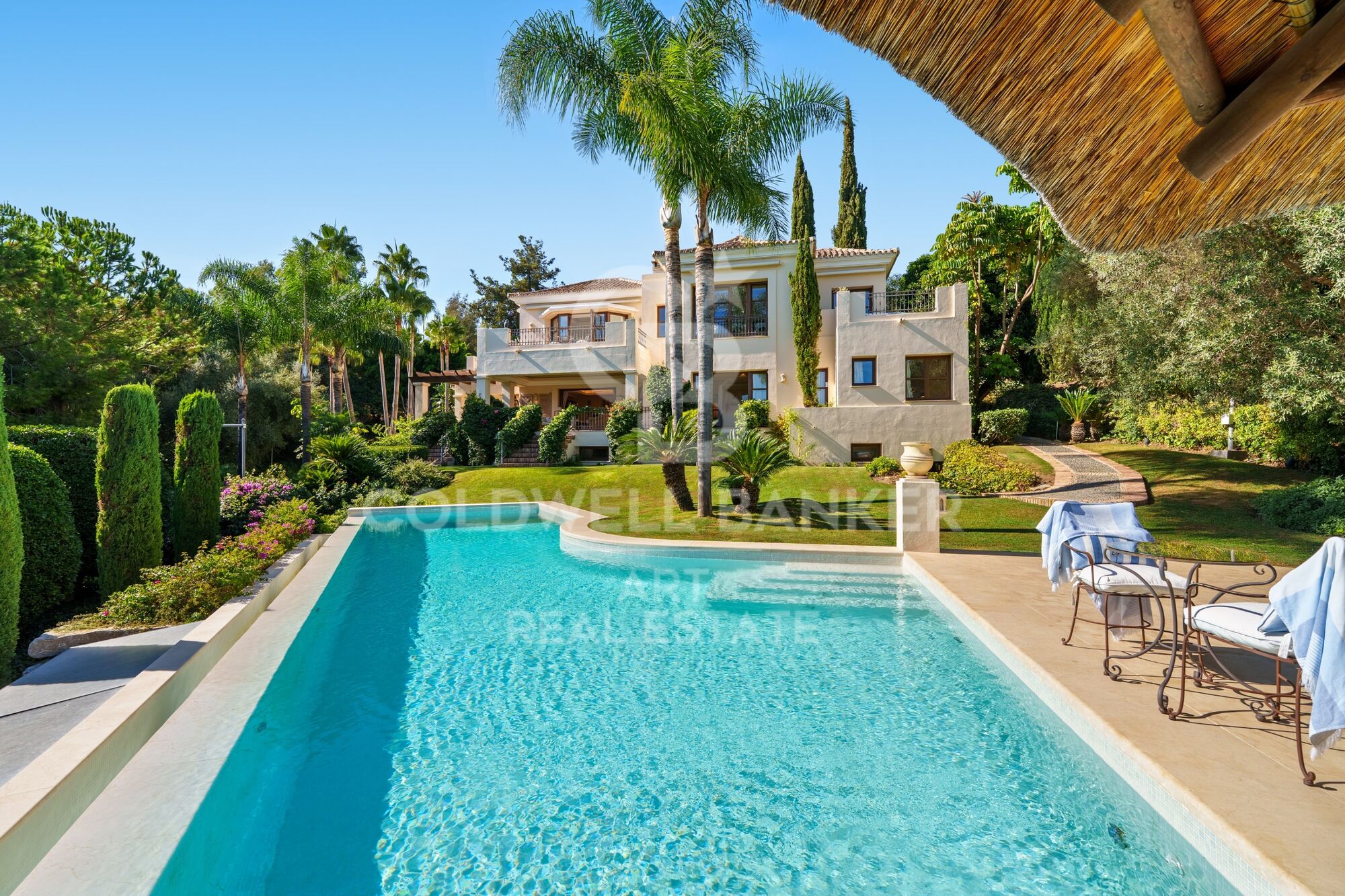 Excepcional villa de estilo andaluz en Golden Mile- Marbella