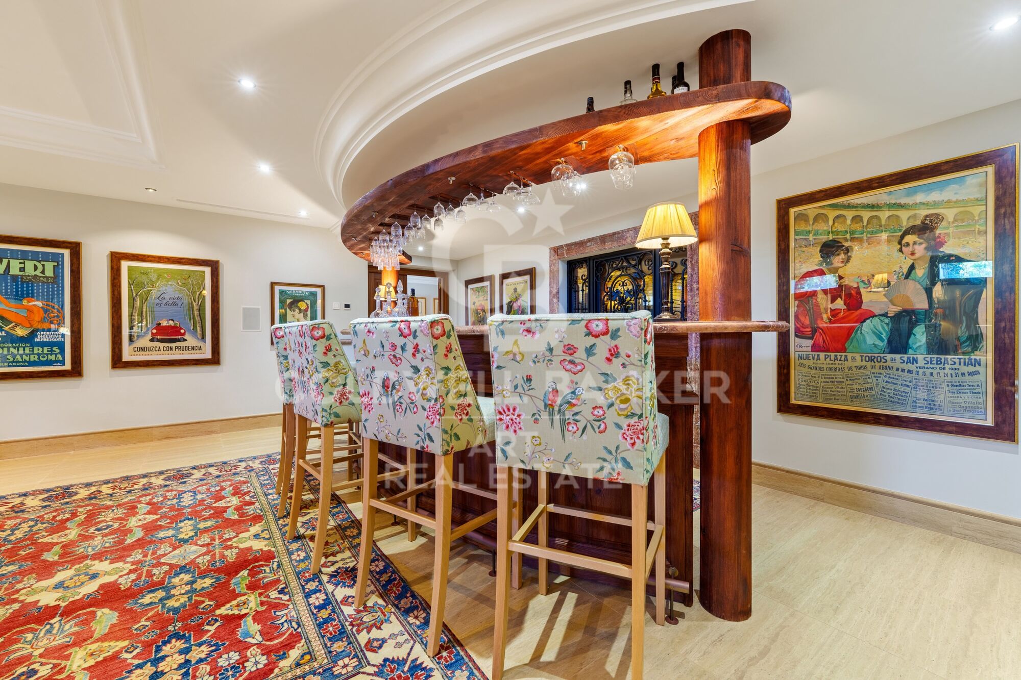 Excepcional villa de estilo andaluz en Golden Mile- Marbella