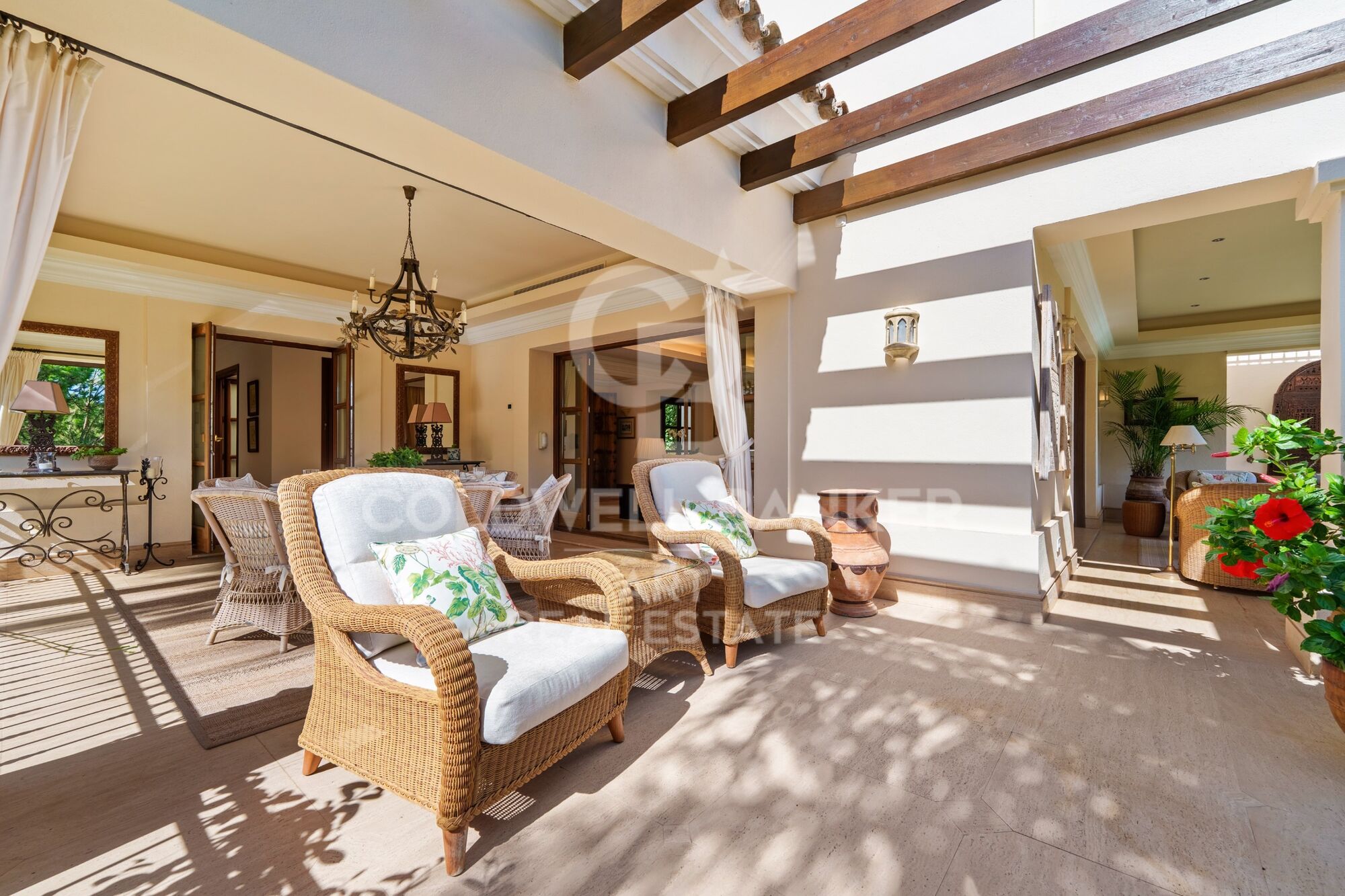 Excepcional villa de estilo andaluz en Golden Mile- Marbella