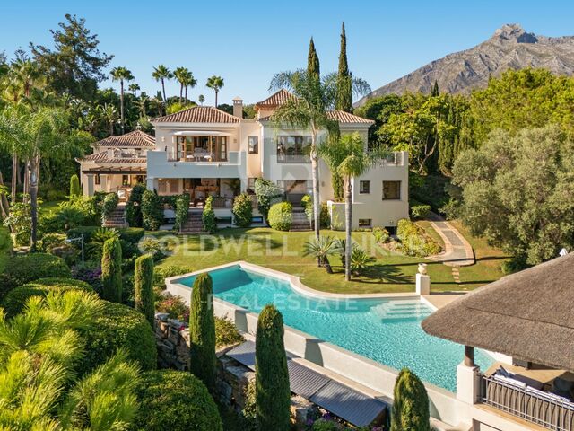 Außergewöhnliche Villa im andalusischen Stil in Golden Mile- Marbella