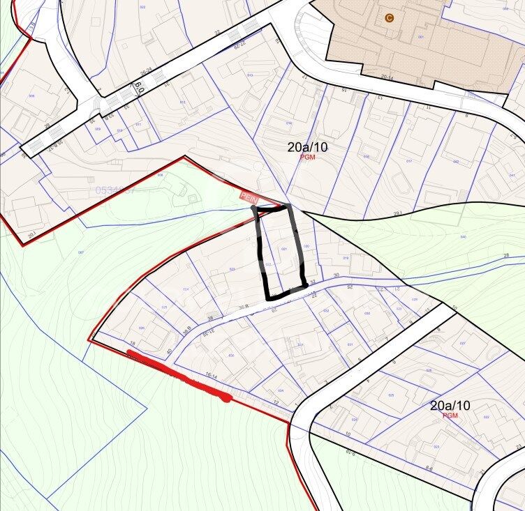 Terreno urbano en venta en Vallvidrera