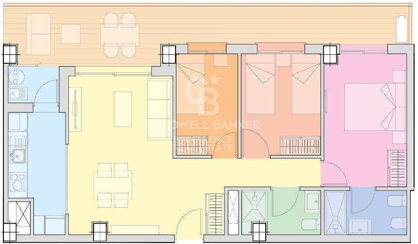 Appartements neufs sur le front de mer d'Oropesa