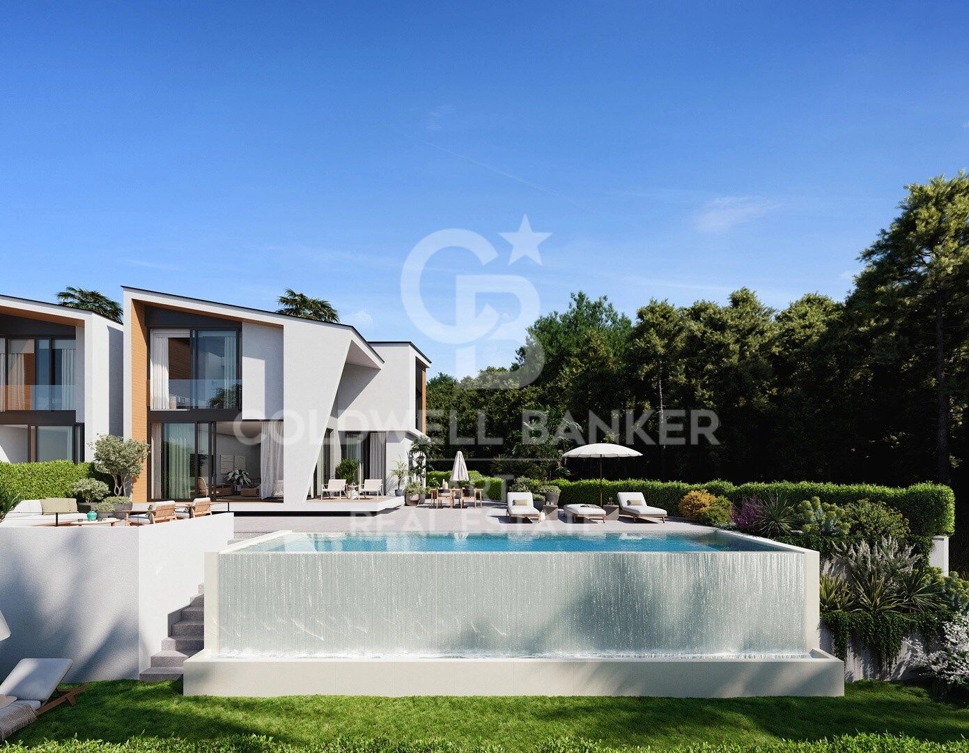 Complexe exclusif de villas indépendantes de 3 et 4 chambres situé à 500 mètres de la plage et entouré de forêts luxuriantes.
