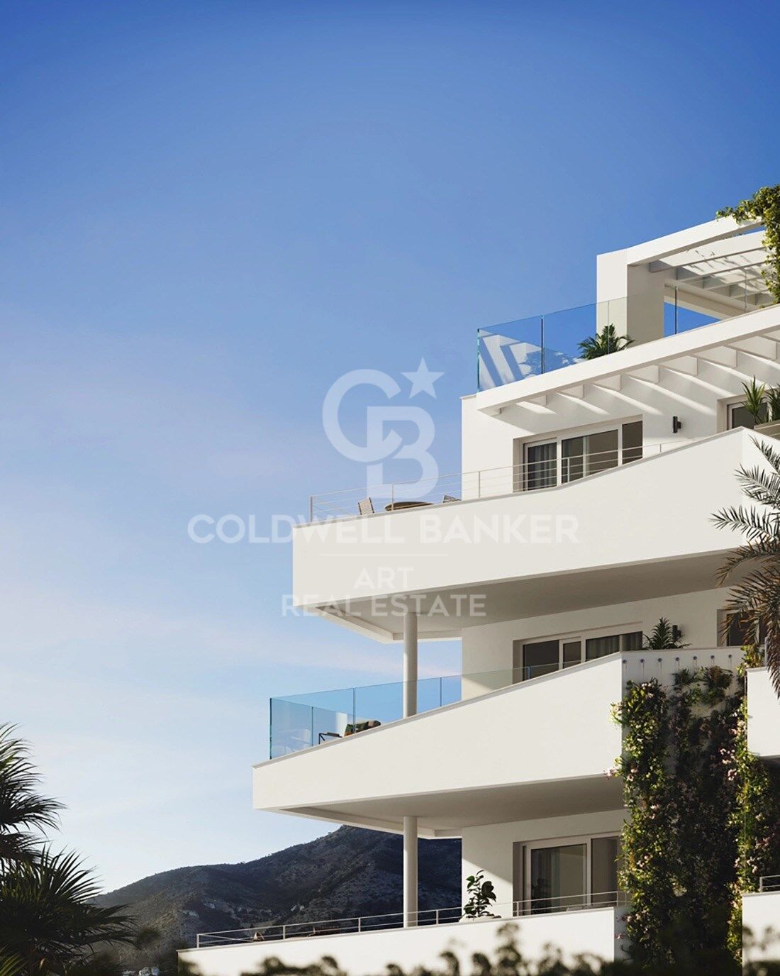 Neue Luxus-Apartments mit spektakulärem Meerblick in Mijas