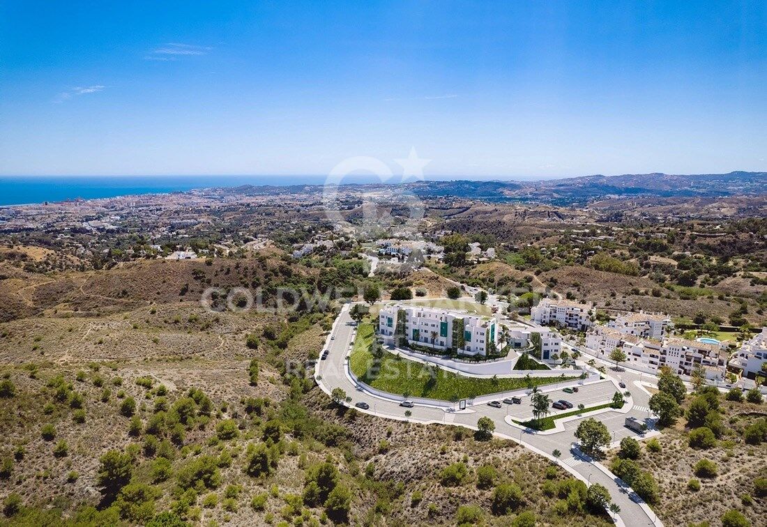 Nouveaux appartements de luxe avec vue spectaculaire sur la mer à Mijas