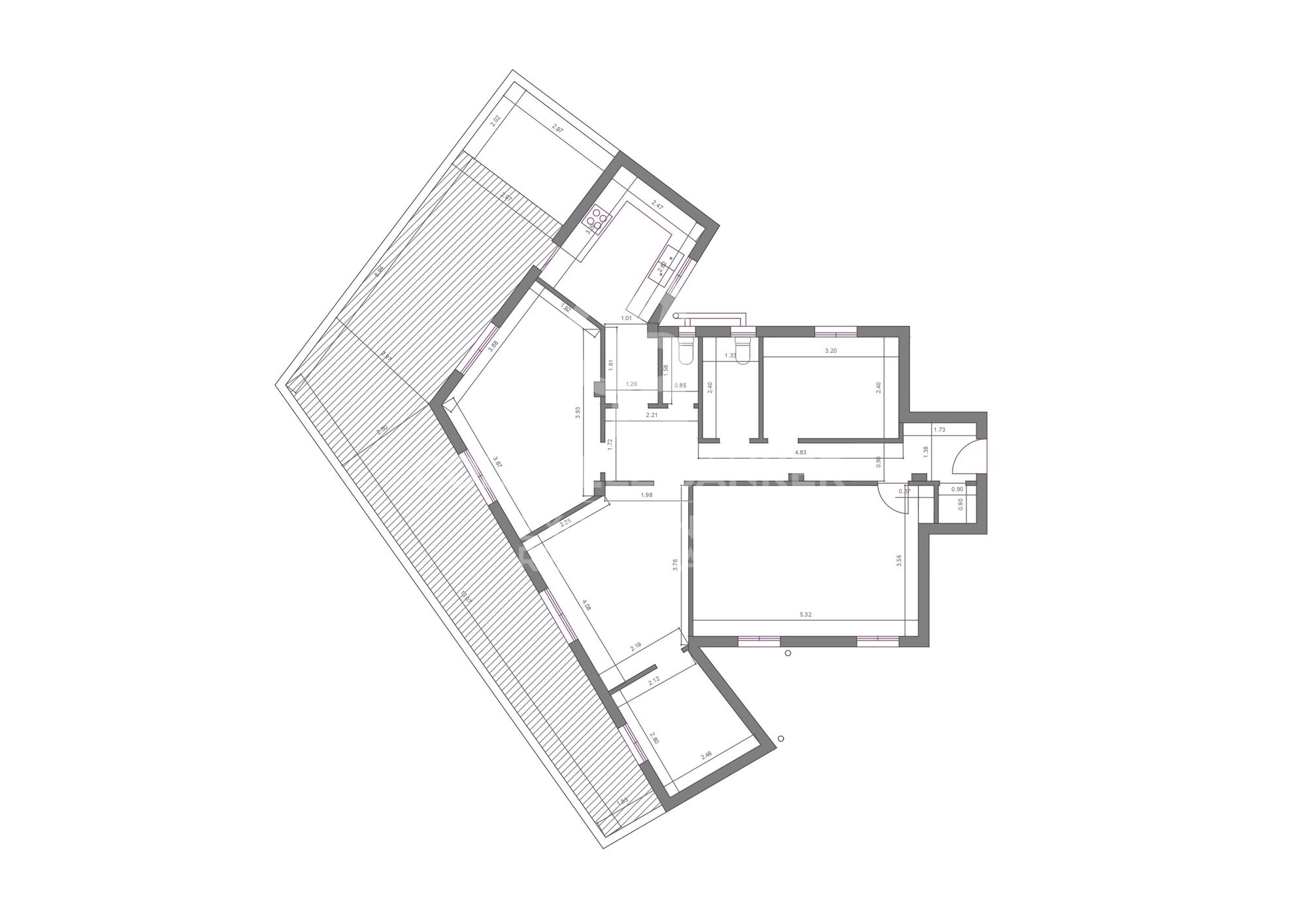 Fabuloso ático con terraza de 70 m² y gran potencial en Patraix.