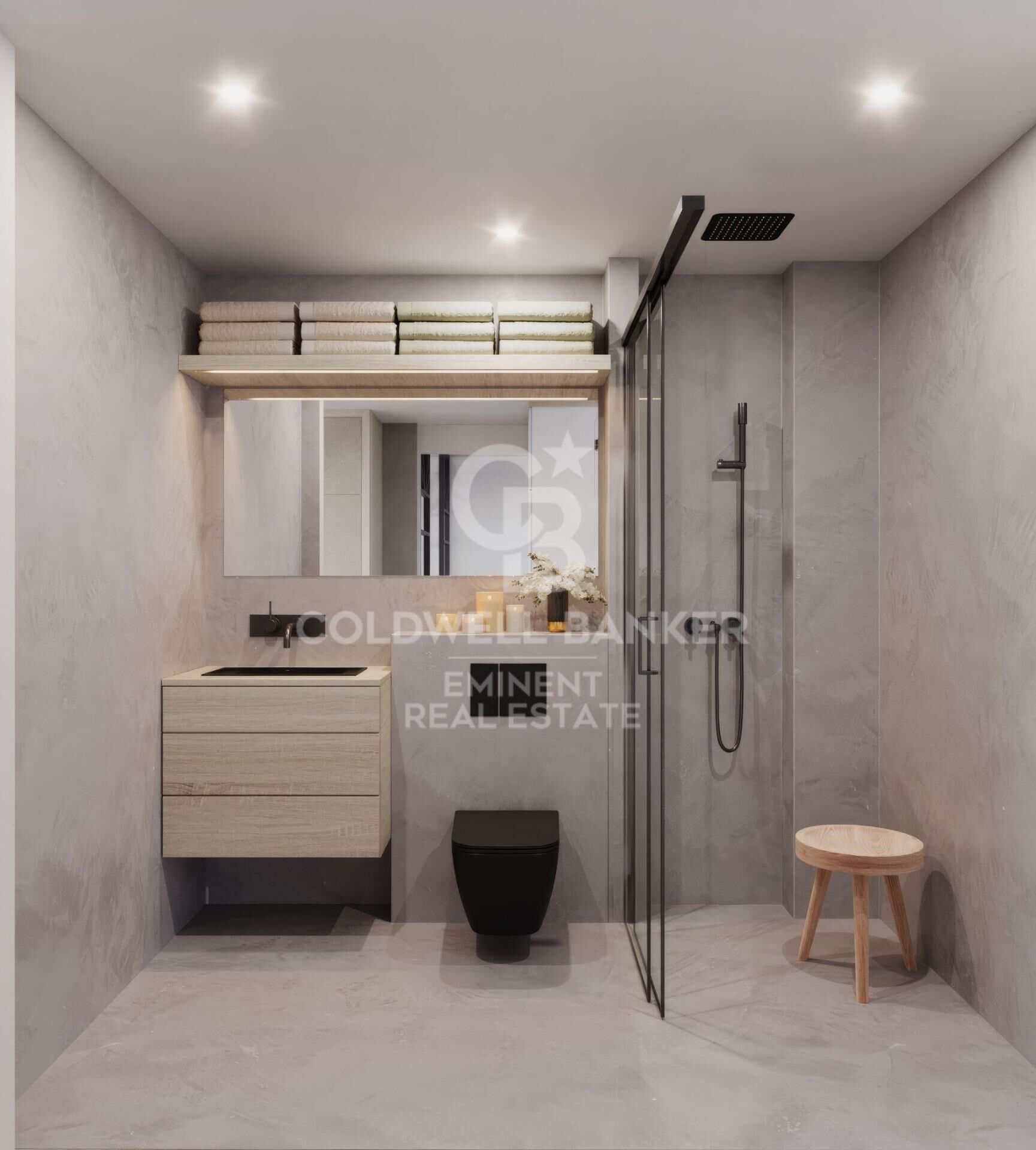 Office refurbished as a dwelling