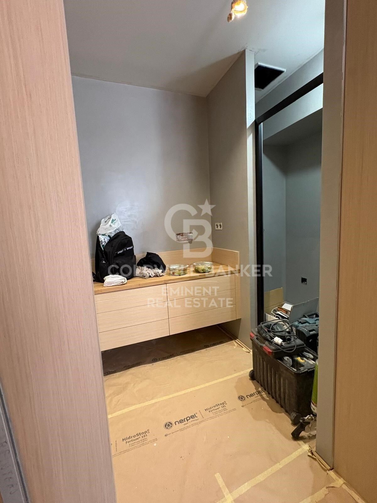 Bureau réhabilité en logement