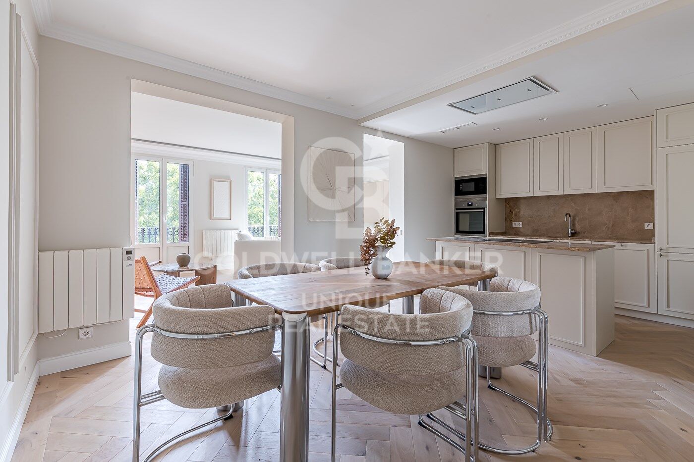 Piso renovado de 3 dormitorios en el centro de Madrid