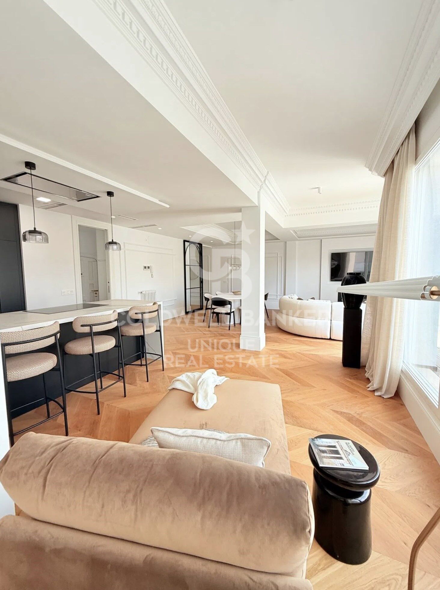 Penthouse rénové avec terrasse à Castellana, Madrid