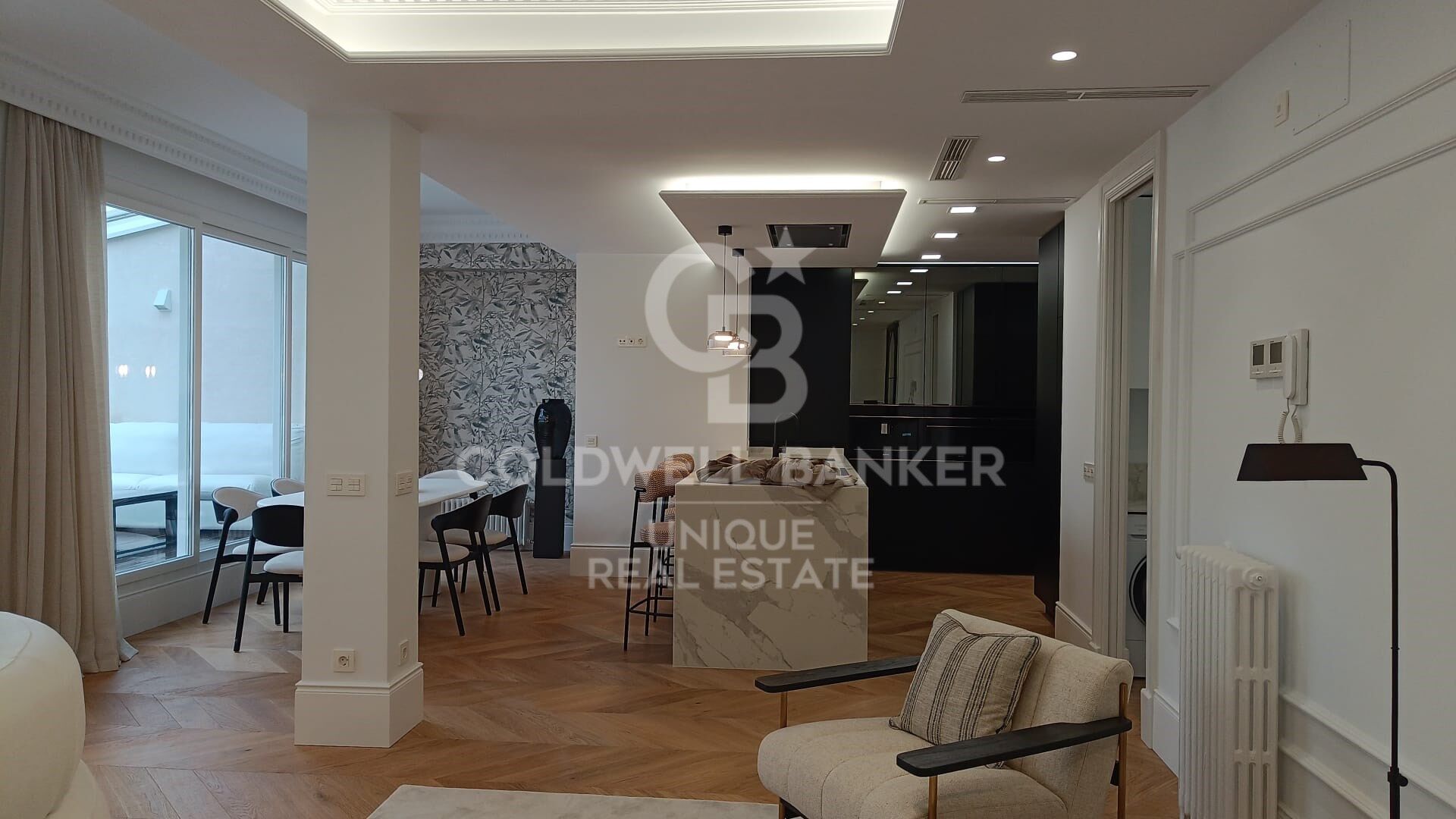 Penthouse rénové avec terrasse à Castellana, Madrid