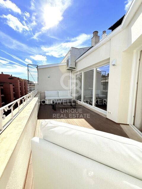 Penthouse rénové avec terrasse à Castellana, Madrid