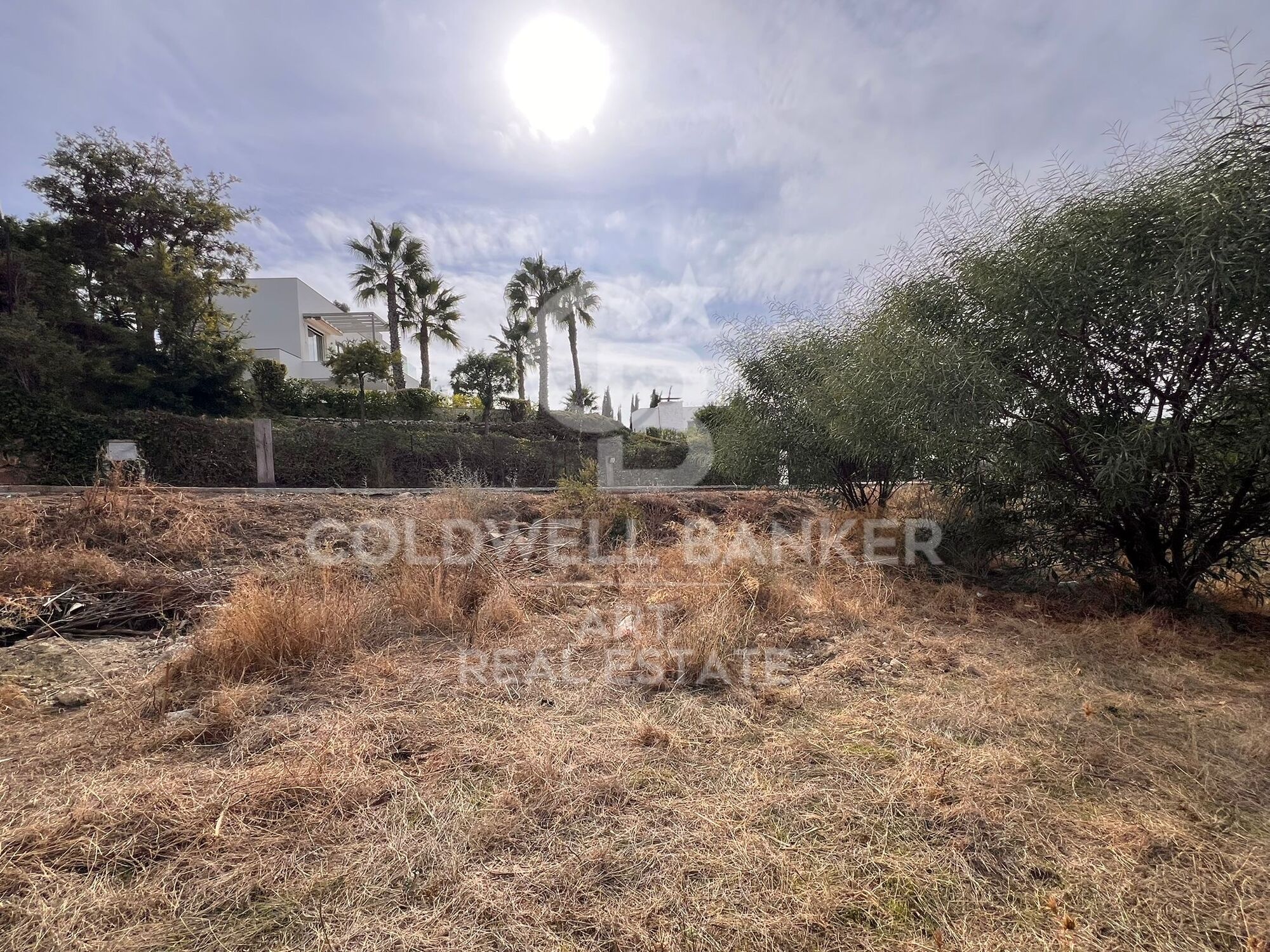 Amazing building plot with panoramic views in Estepona