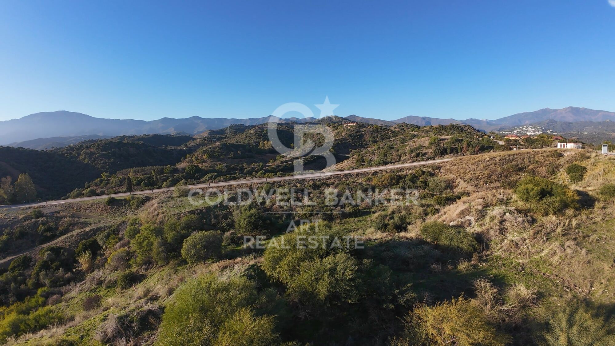 Amazing building plot with panoramic views in Estepona
