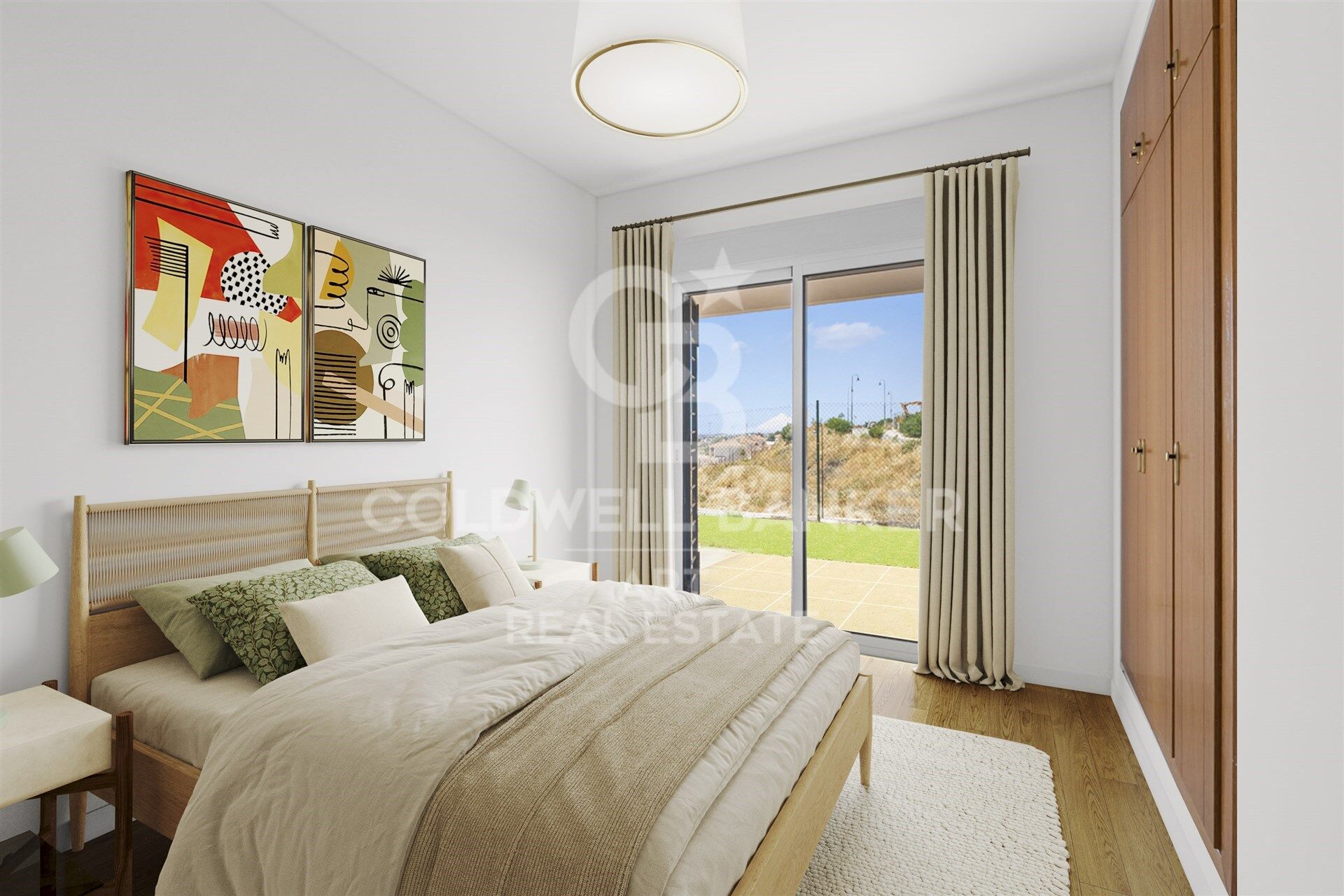 Preciosa villa reformada con vistas al mar y montaña en Mijas Pueblo