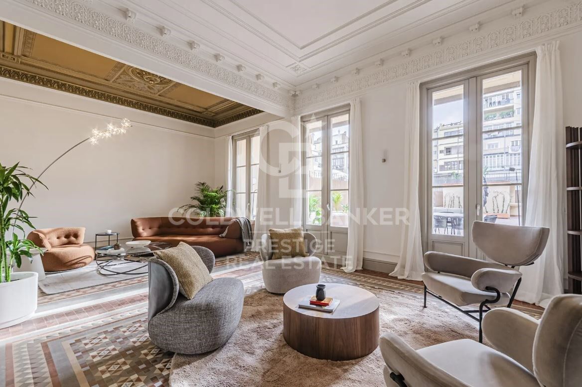 Appartement moderniste avec terrasse orientée sud-ouest