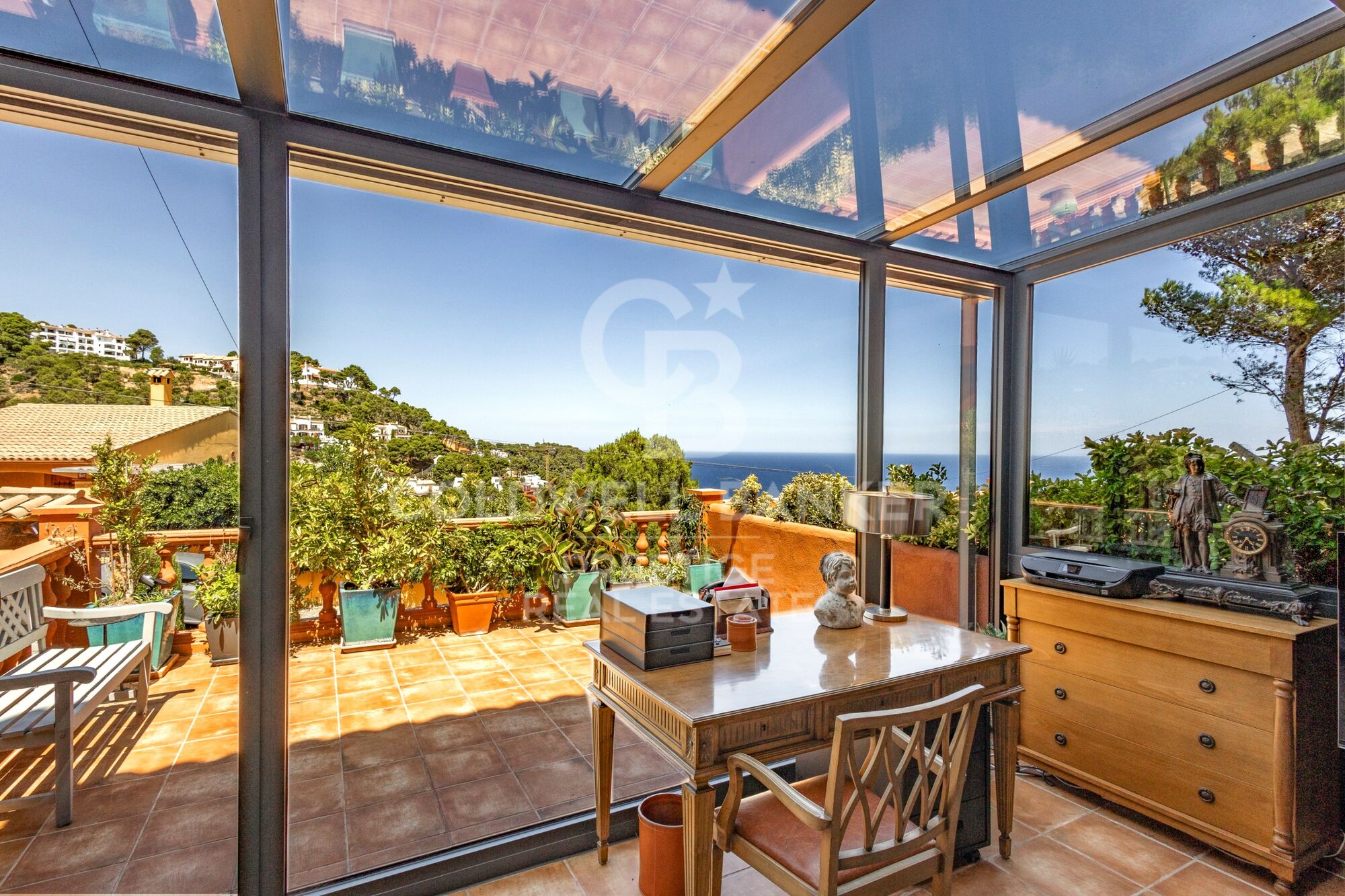 Chalet con vistas al mar y zona comunitaria Begur