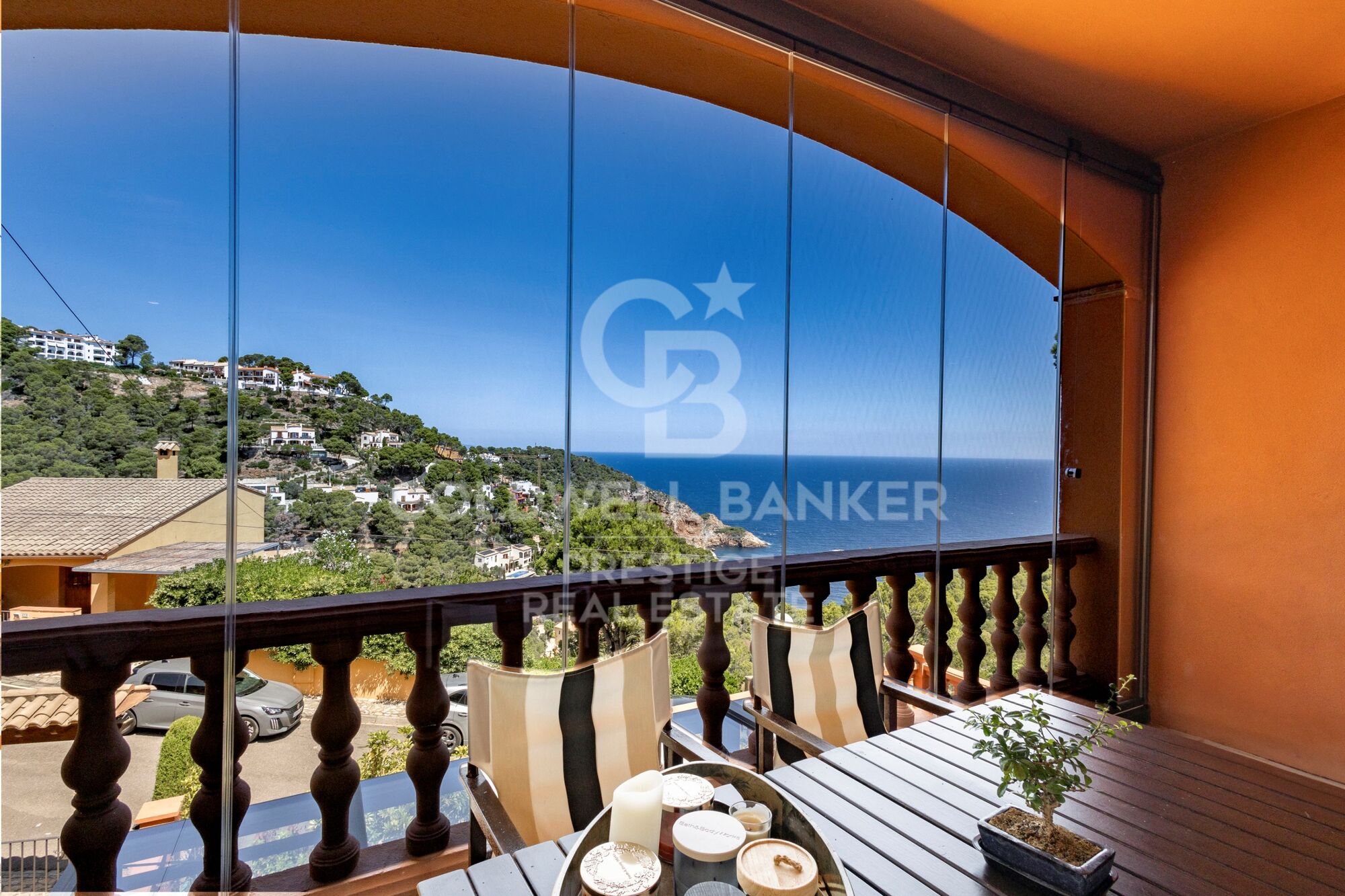 Chalet con vistas al mar y zona comunitaria Begur
