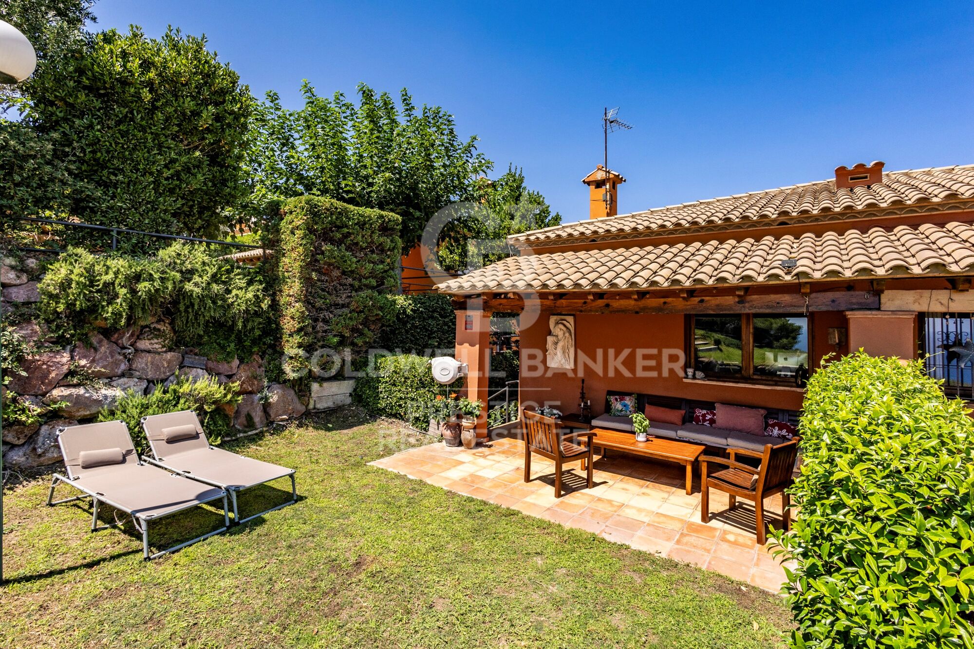 Chalet con vistas al mar y zona comunitaria Begur