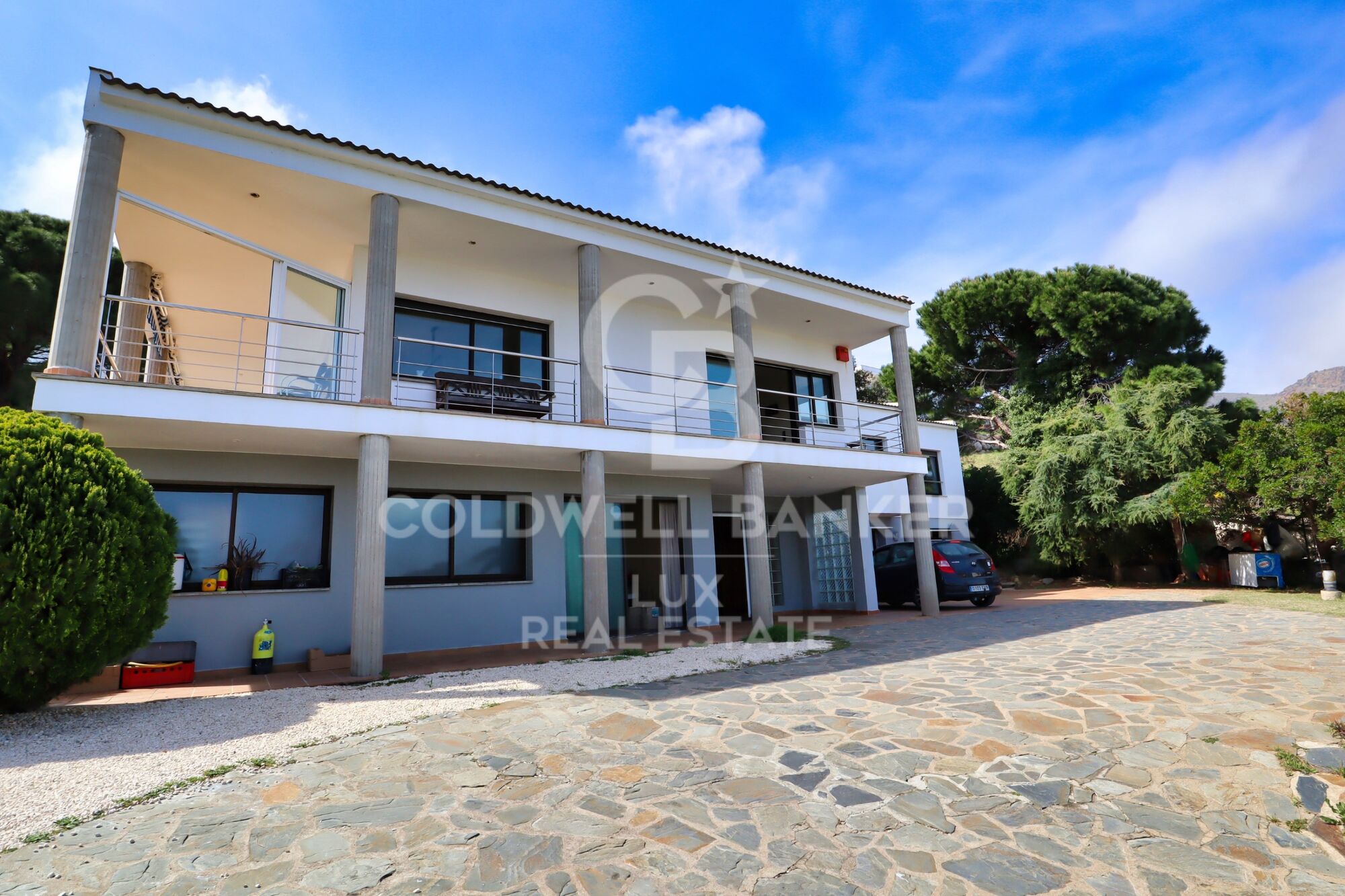 Exceptional villa with panoramic sea view and swimming pool in Port de la Selva